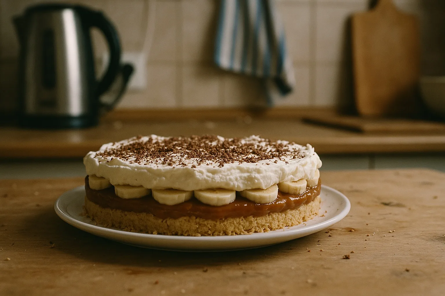 Banánový-Karamellkuchen