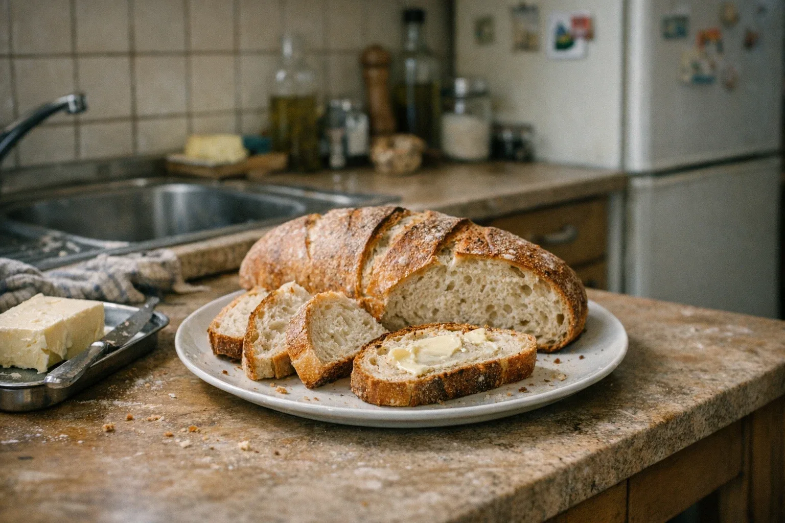 Selbst gebackenes Brot