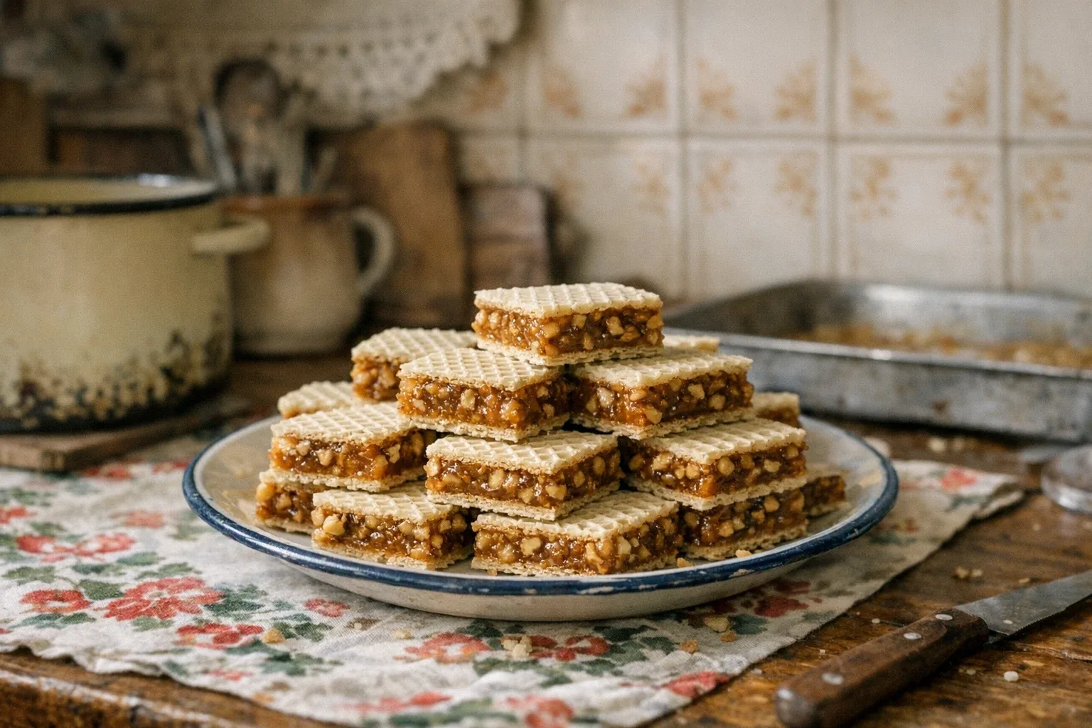 Karamellwaffeln (Grilážky)