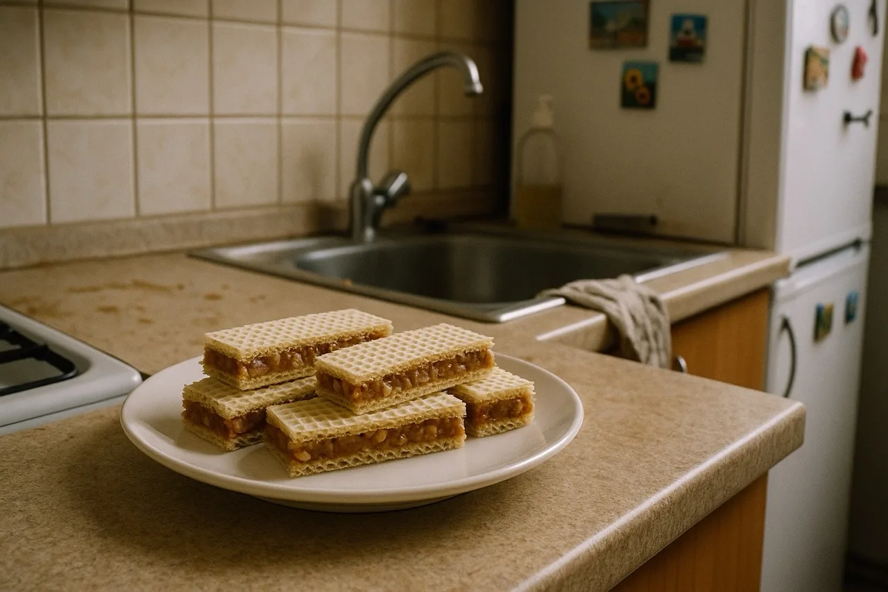 Karamellwaffeln (Grilážky)