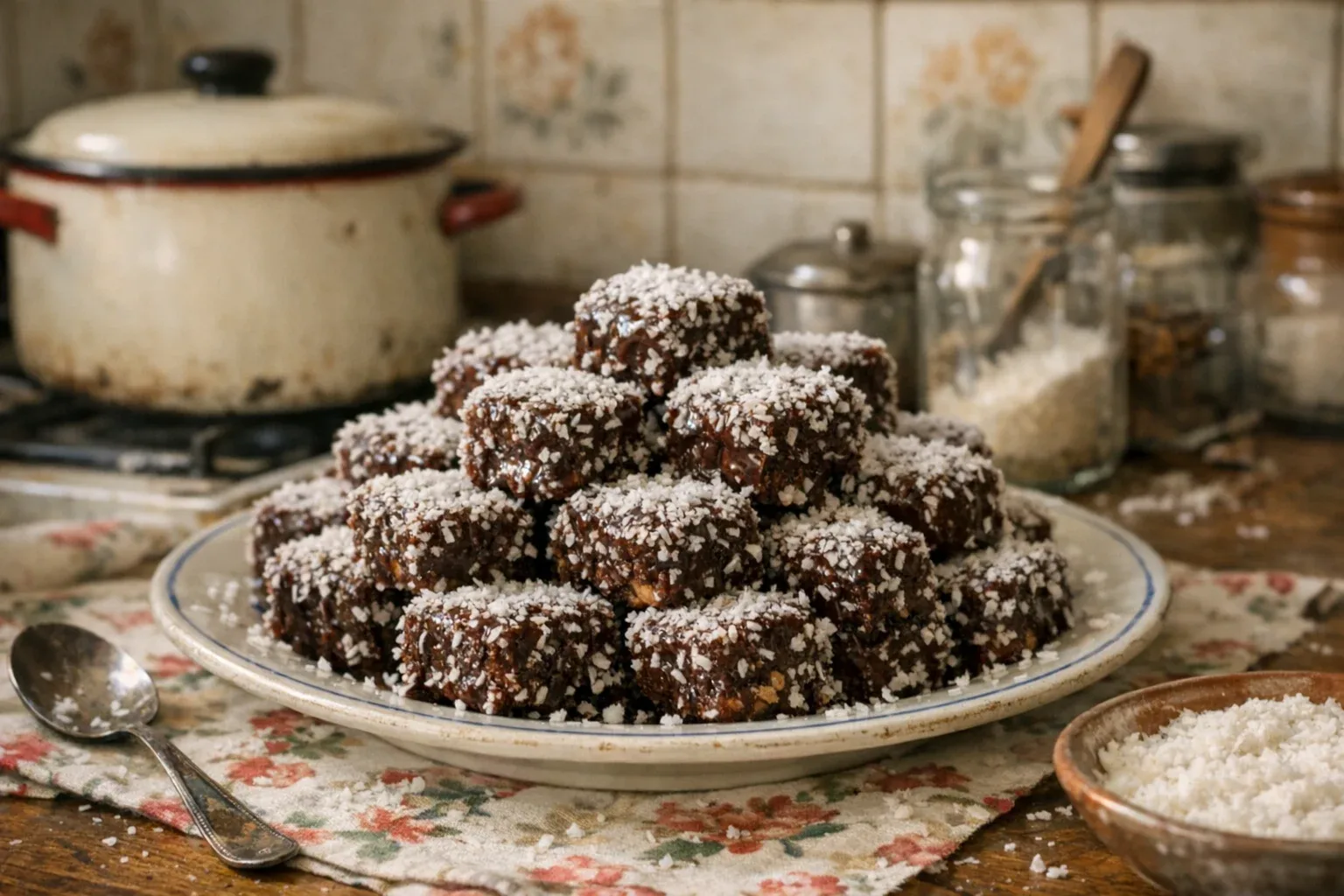 Kokoswürfel