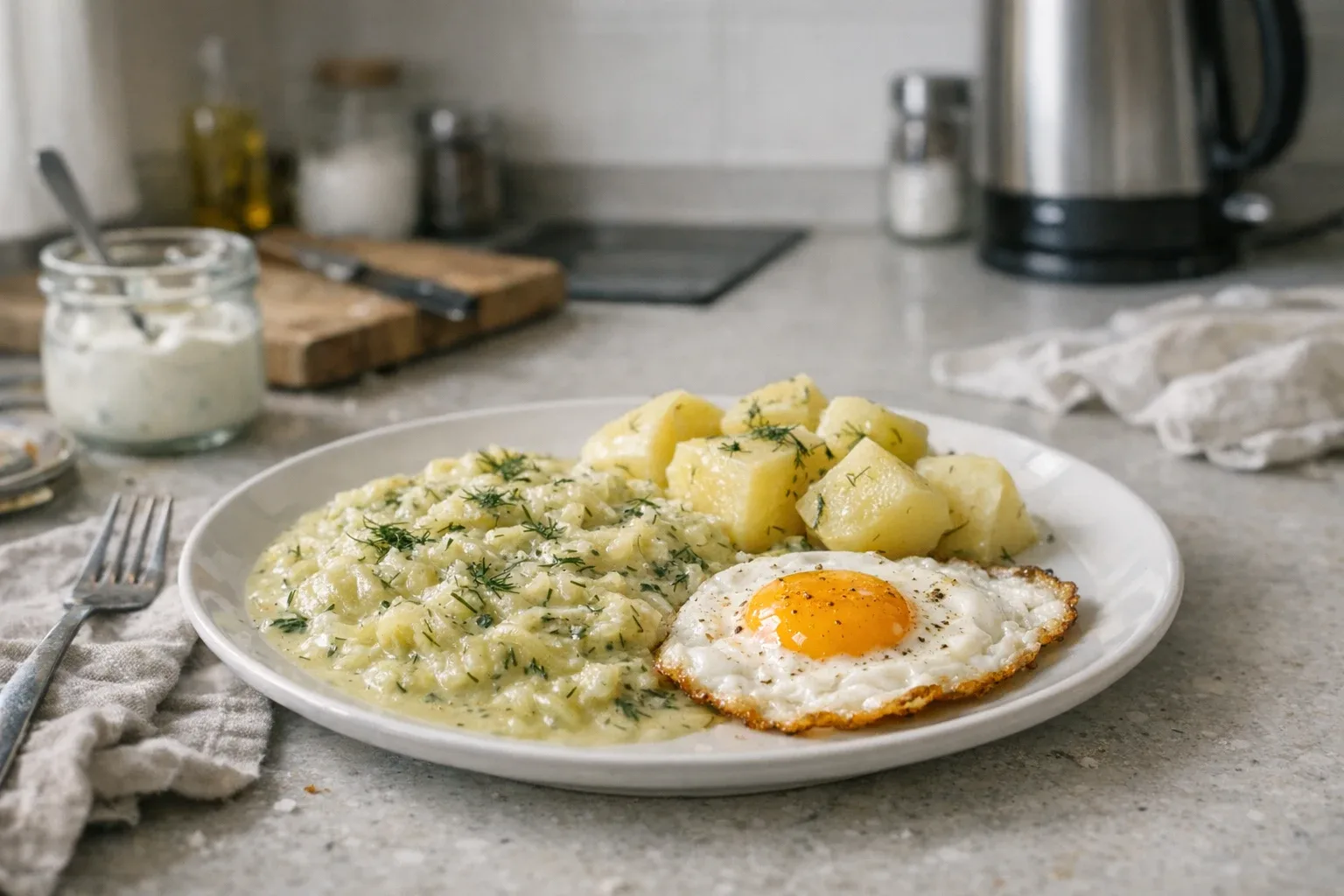 Cremiges Kürbisgemüse