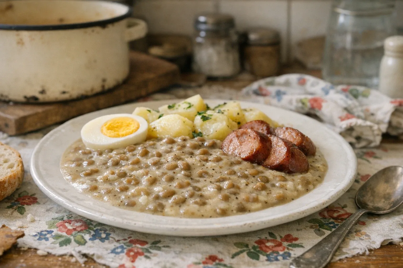 Cremiges Linsengericht