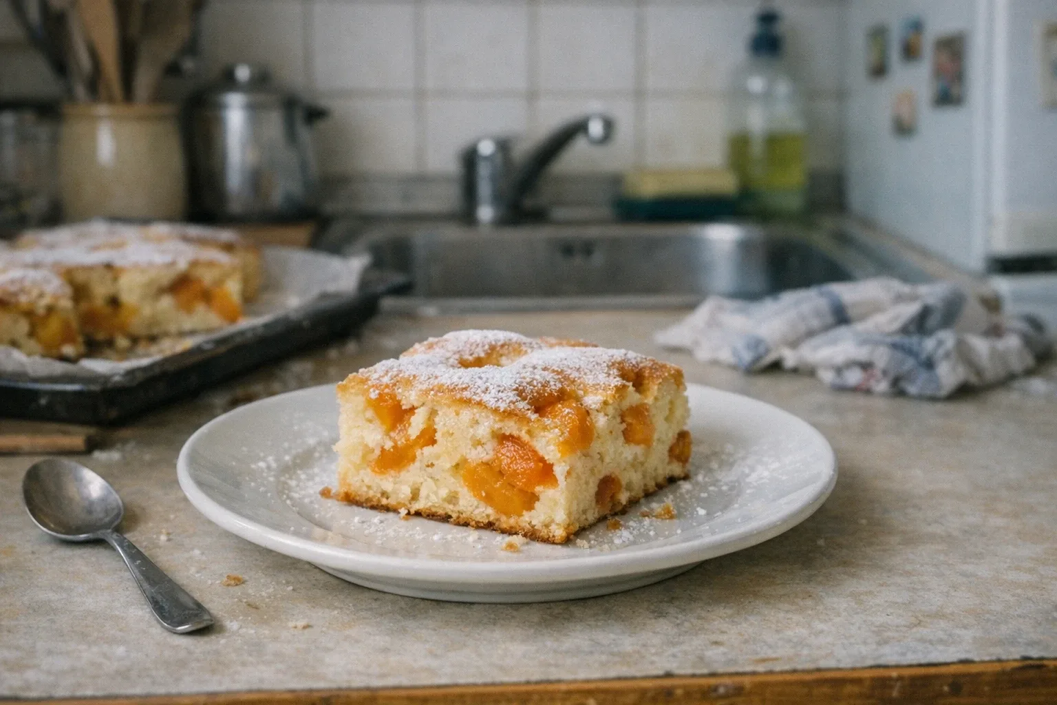 Aprikosen-Tassenkuchen