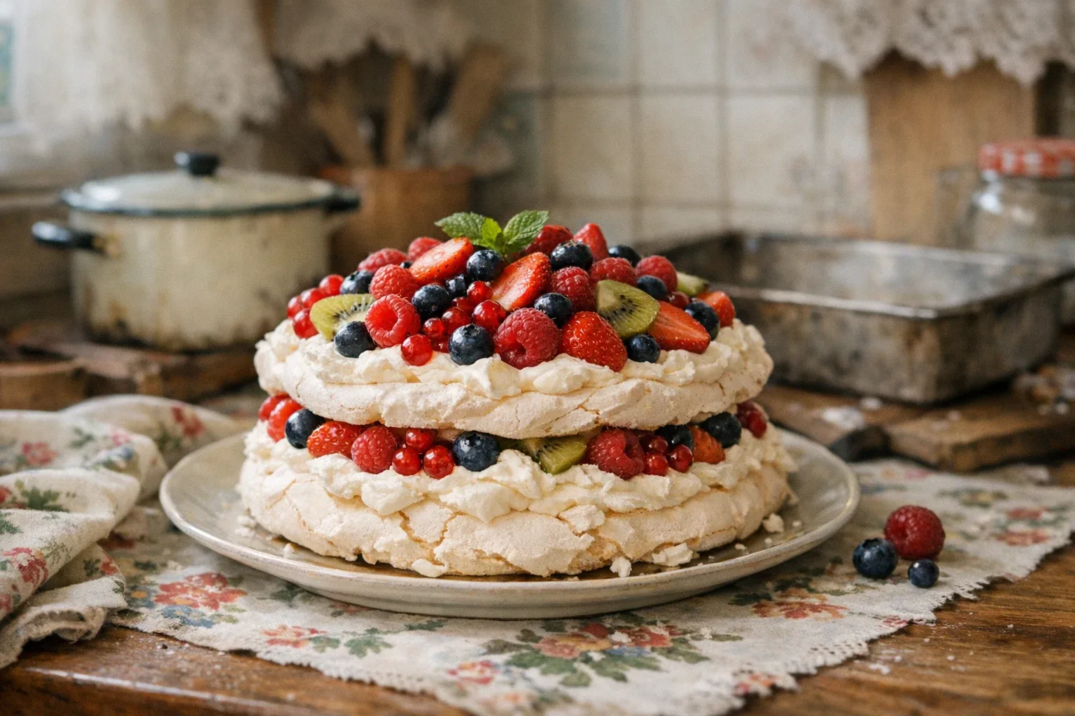 Pavlova-Torte