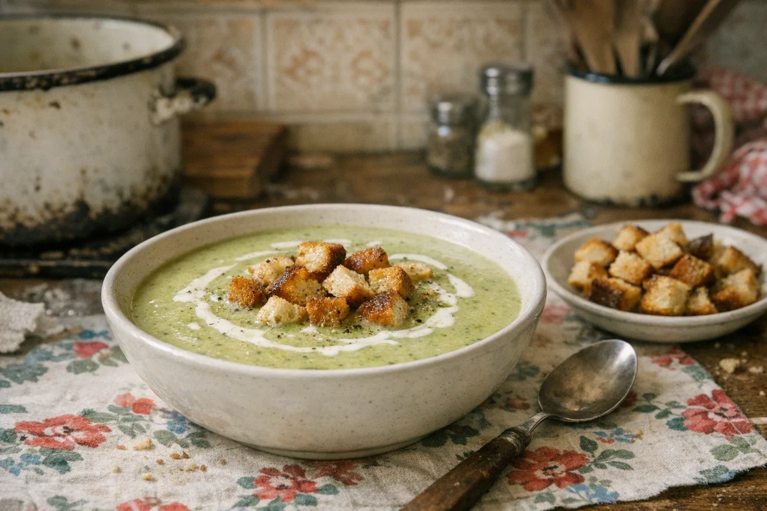 Brokkolicremesuppe