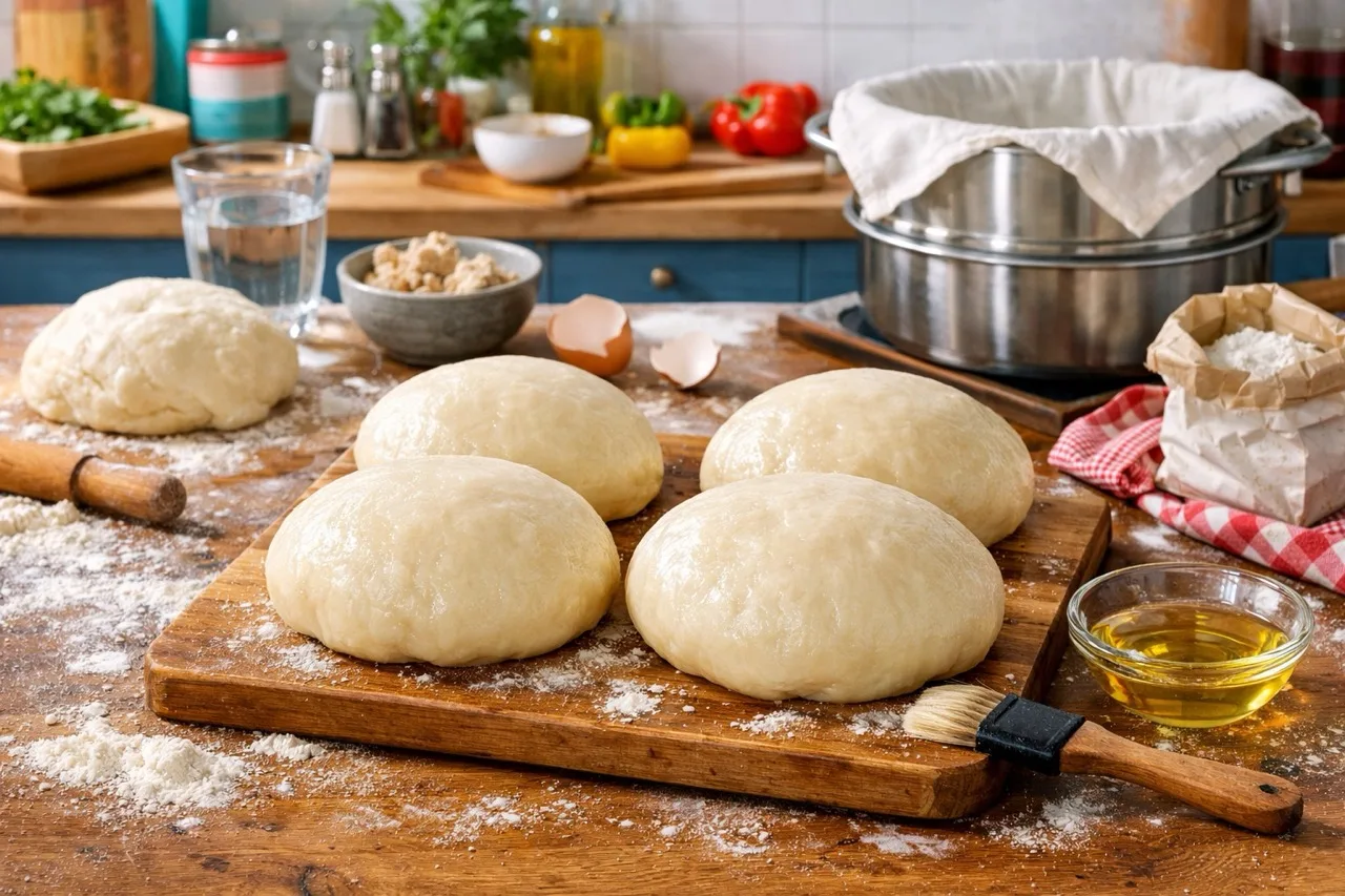 Lockere Hefeknödel aus dem Dampf