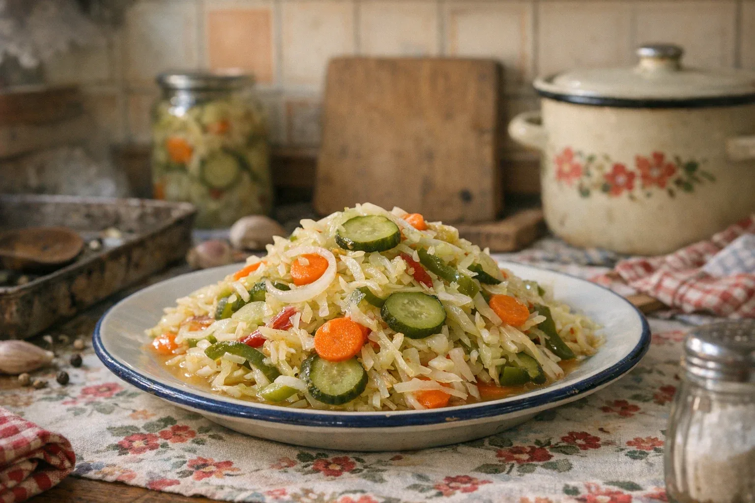 Čalamáda – eingelegter Gemüsesalat