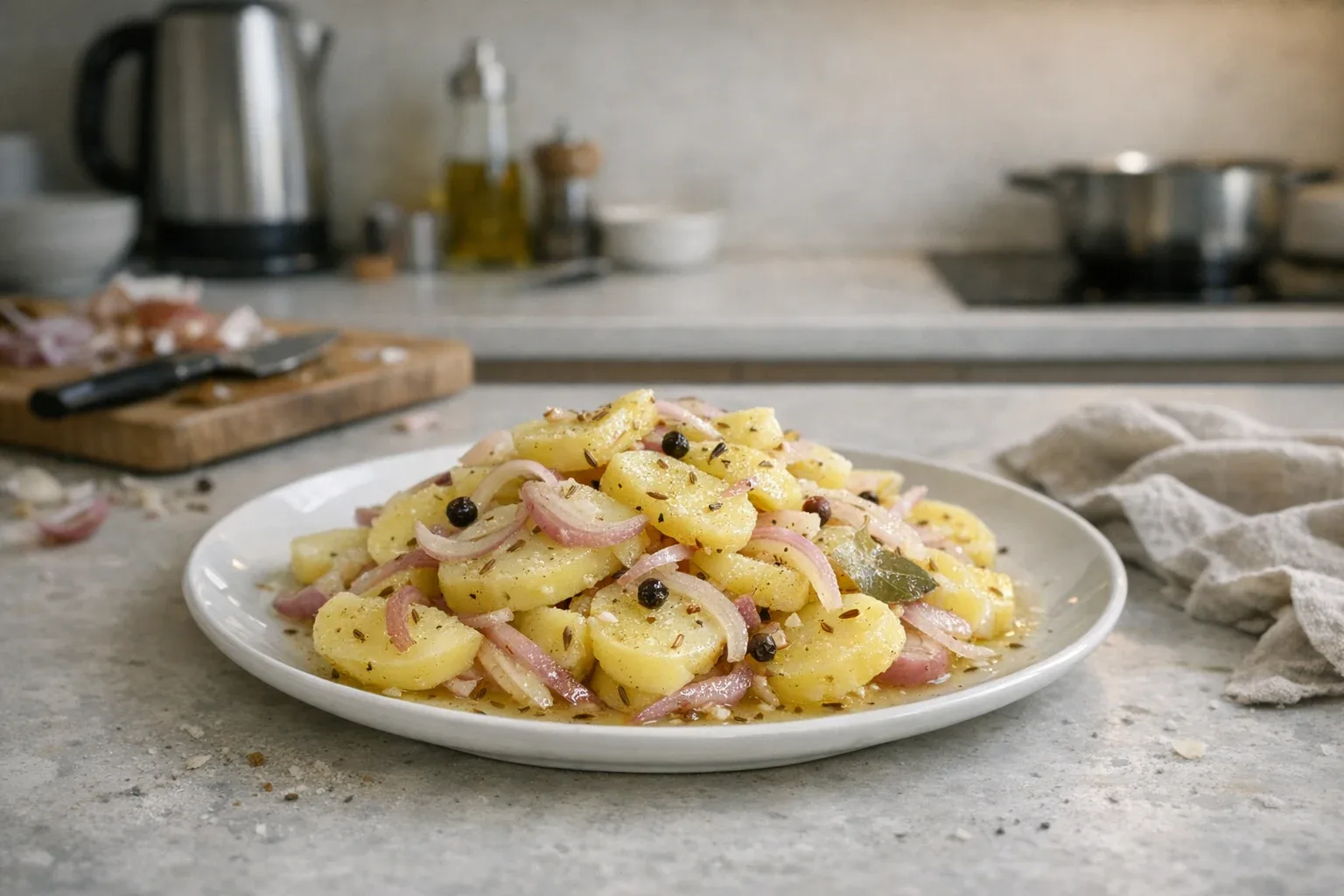 Kartoffel-Zwiebel-Salat