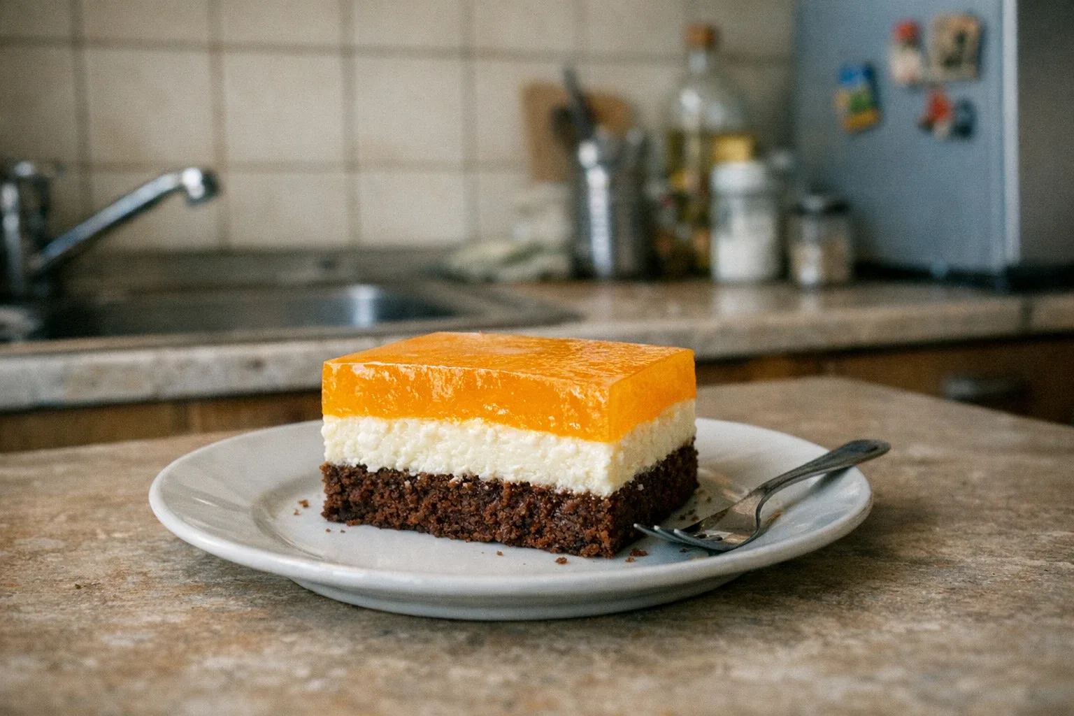 Quarkkuchen mit Gelatine