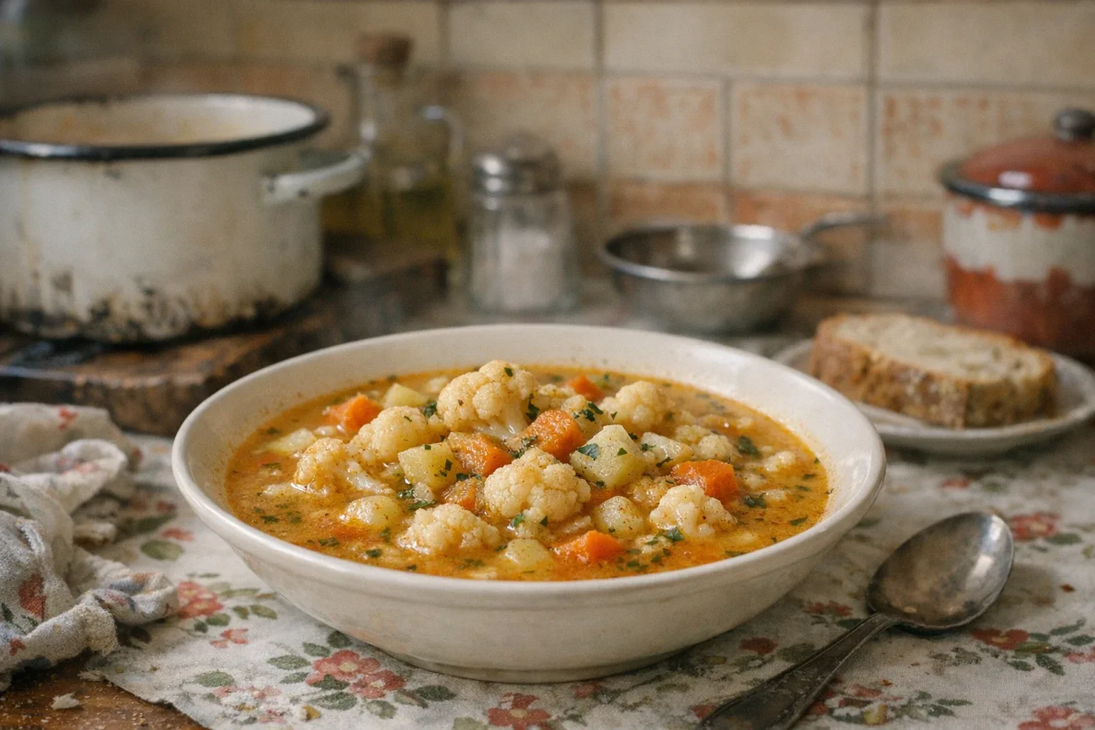 Blumenkohlsuppe