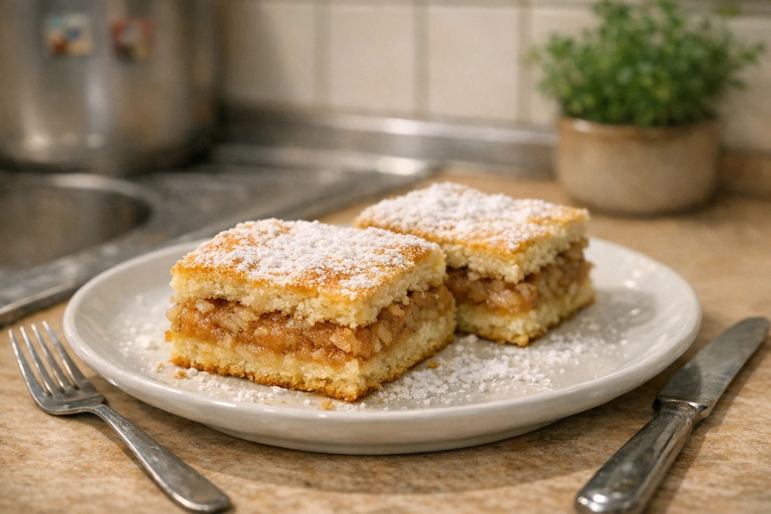 Einfacher Apfelkuchen nach Tassenmaß