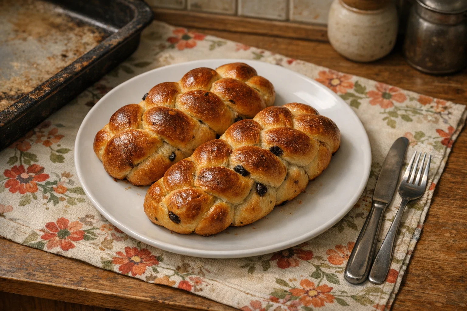 Tassenrezept für Hefezopf