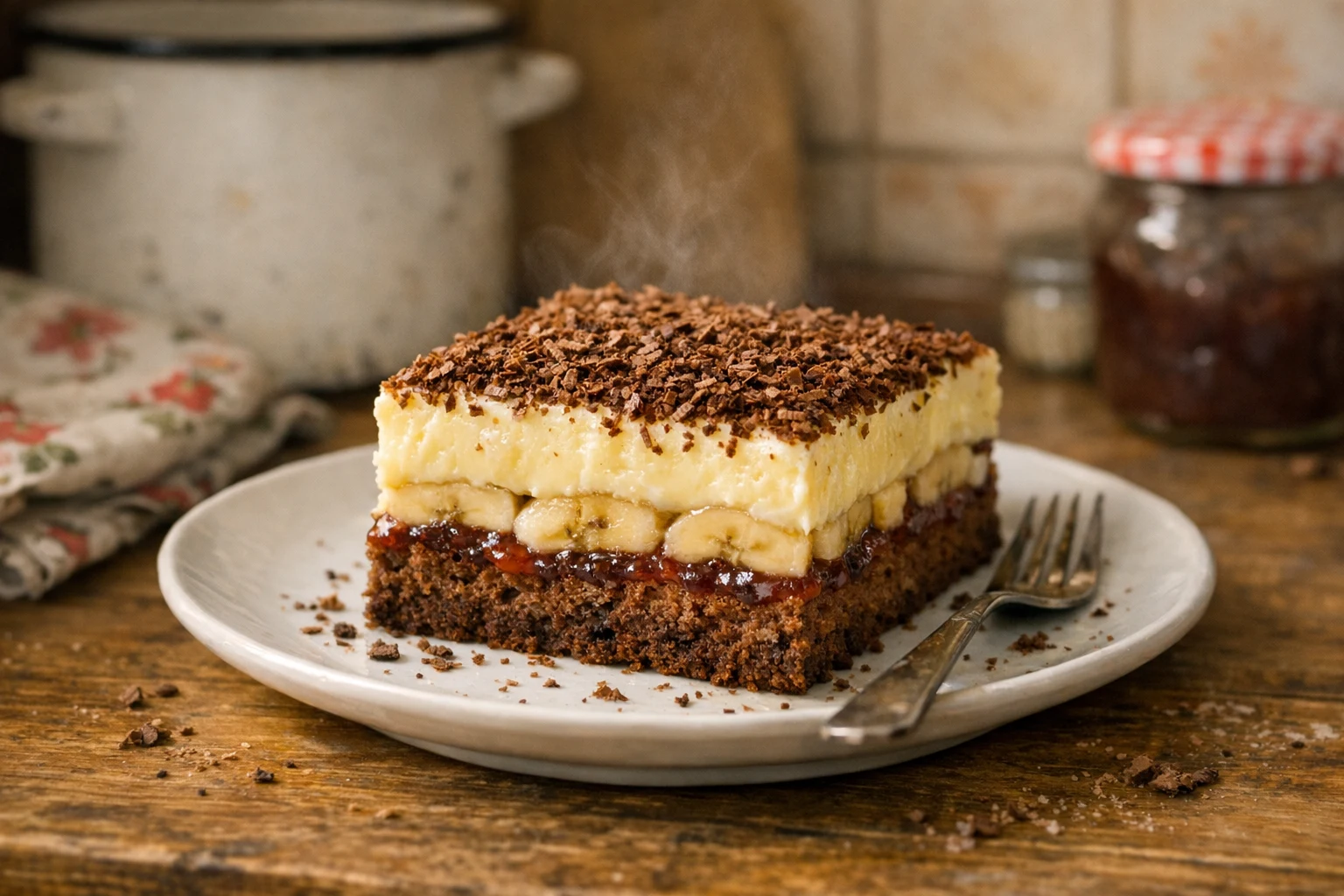 Bananenschnitte
