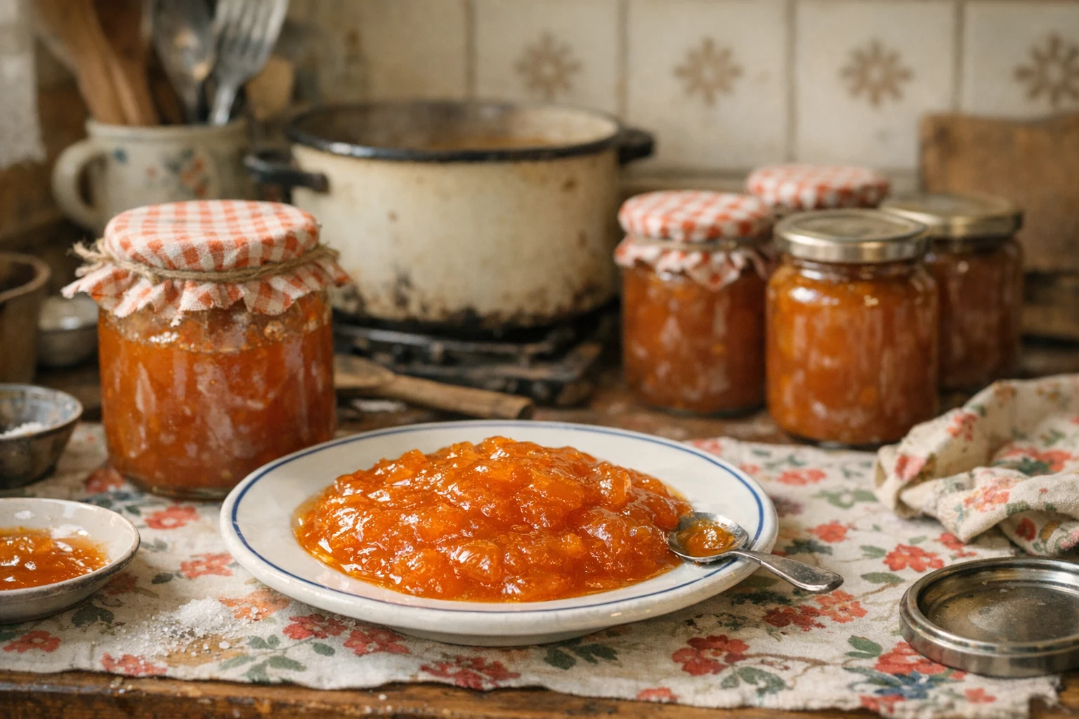 Aprikosenmarmelade nach Omas Rezept