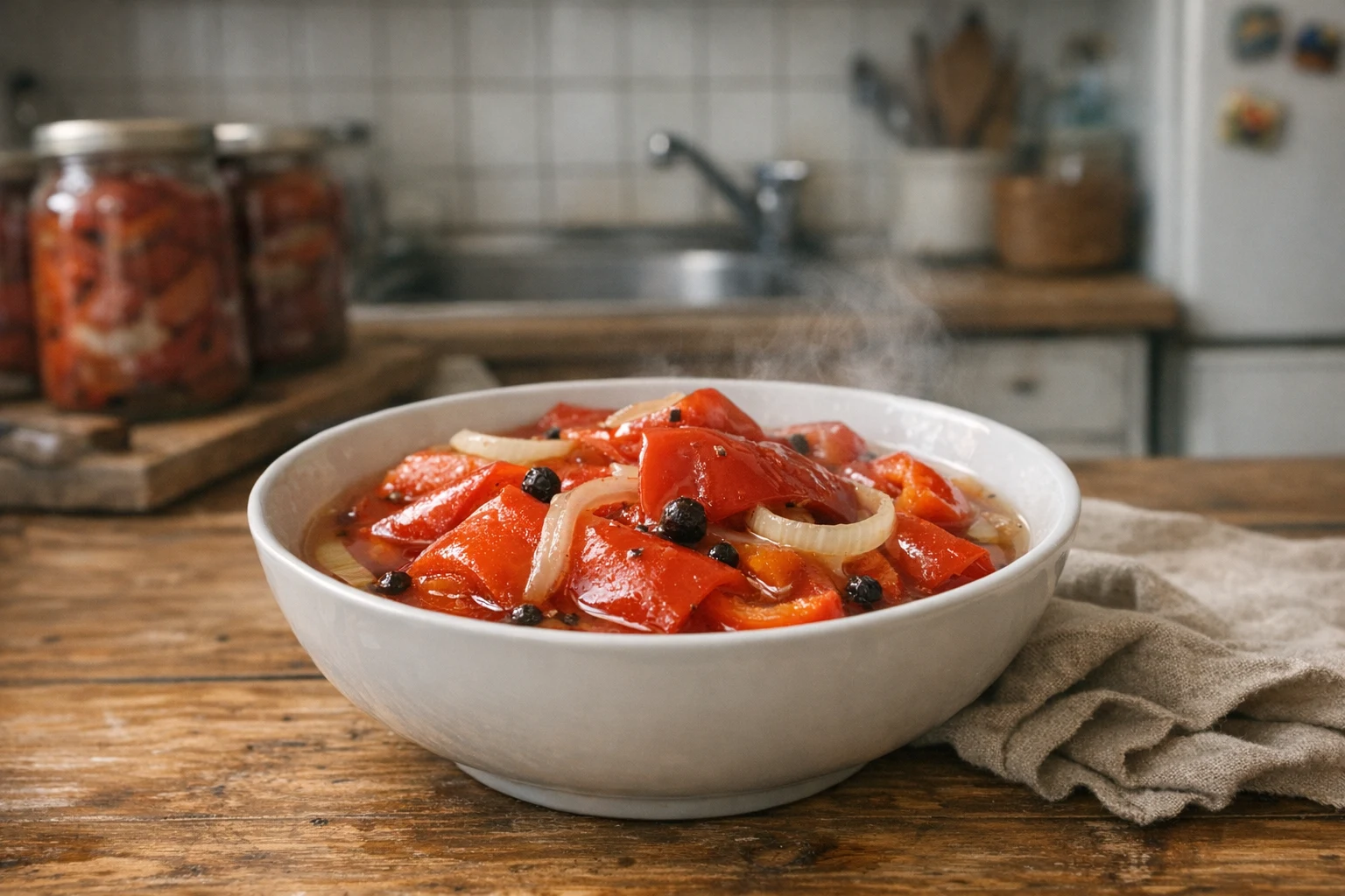 Eingelegte Spitzpaprika