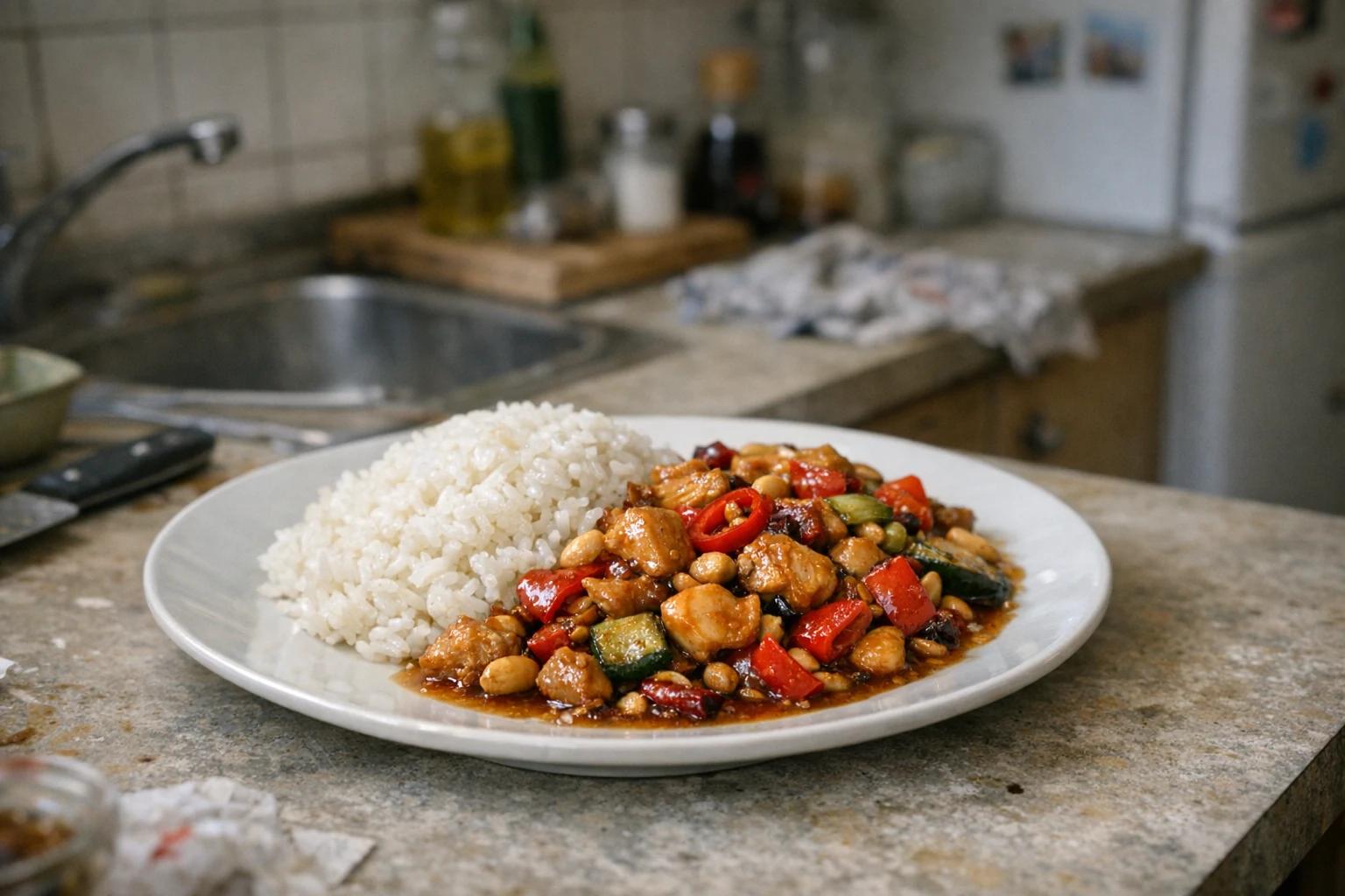 Hähnchen Kung Pao