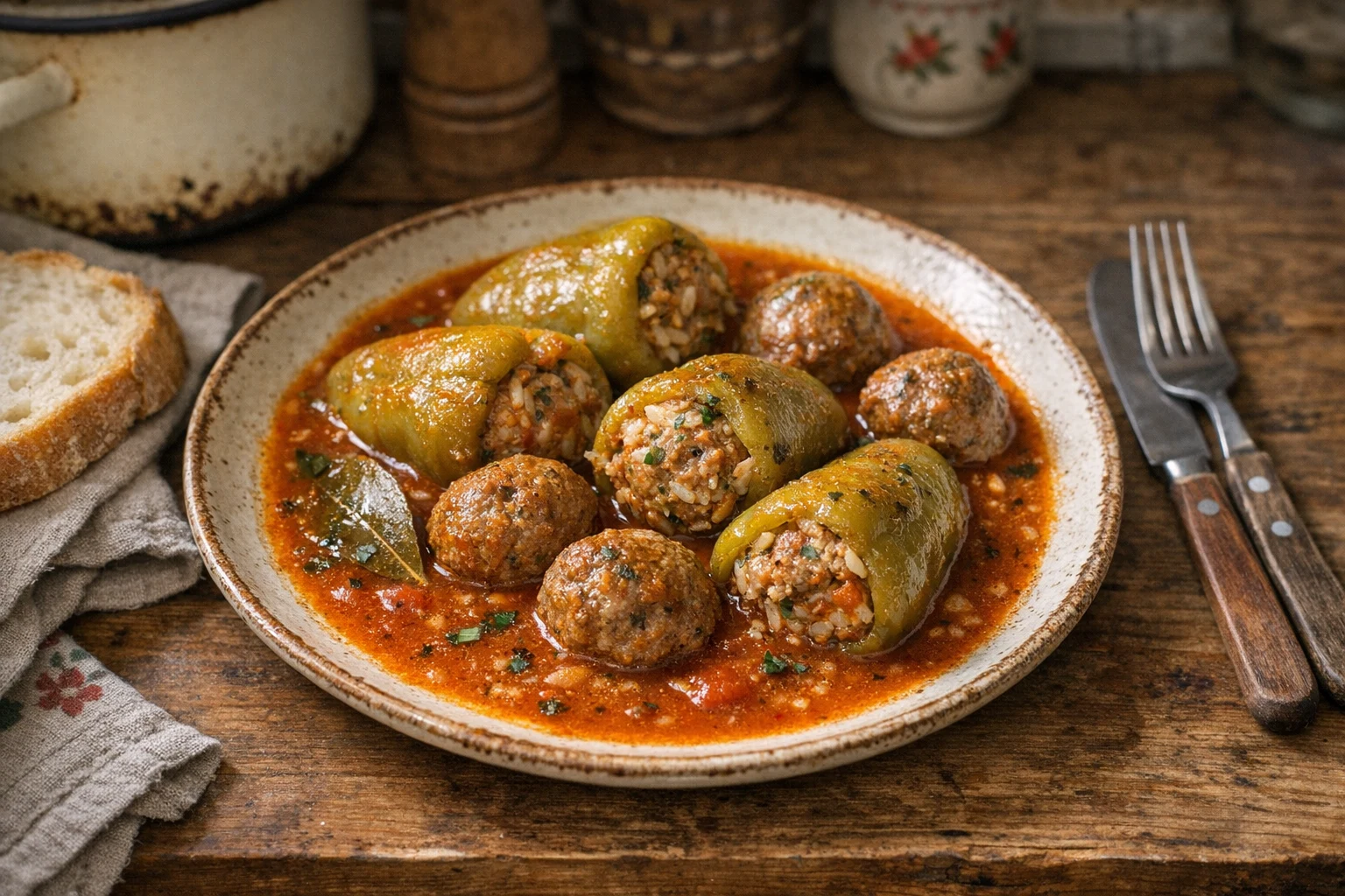 Gefüllte Paprika