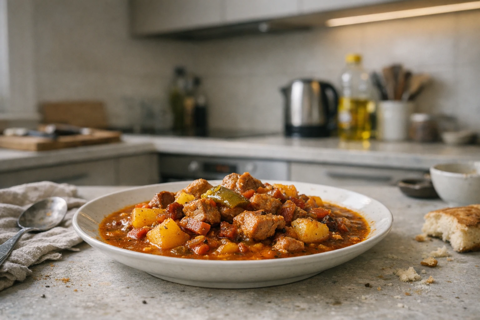 Schweinegulasch