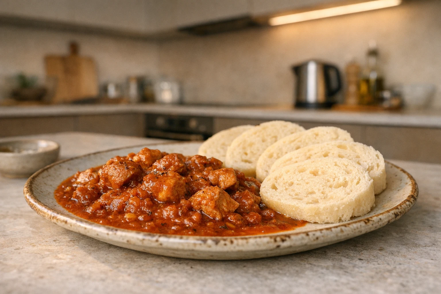 Schweinegulasch