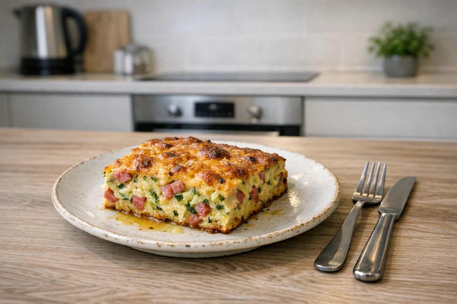 Herzhafter Zucchinikuchen