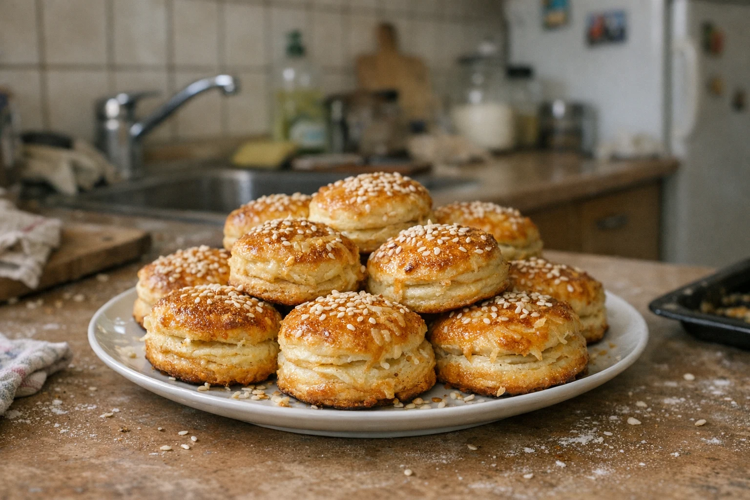 Käse-Pogatschen