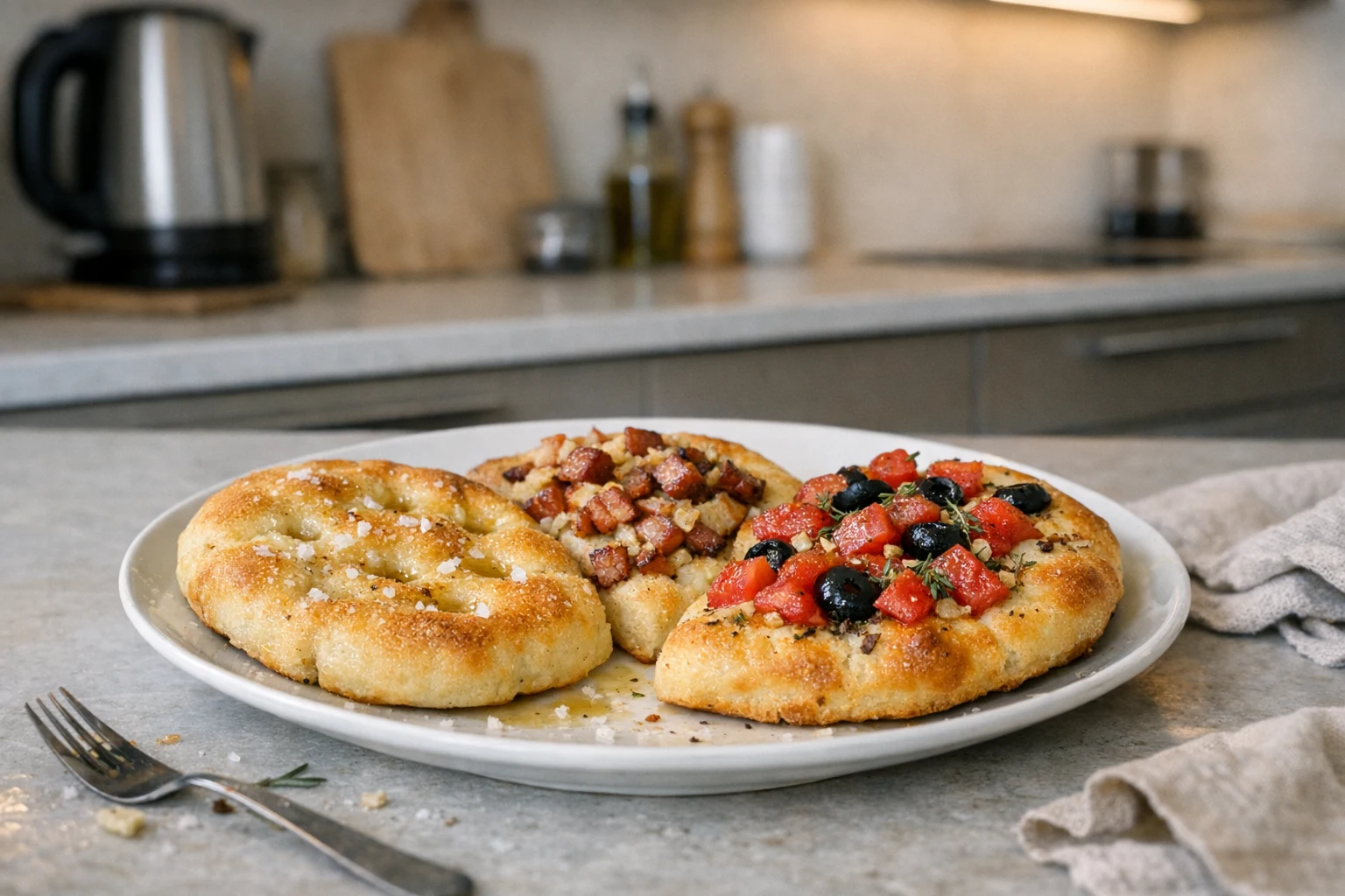 Focaccia (italienisches Fladenbrot)