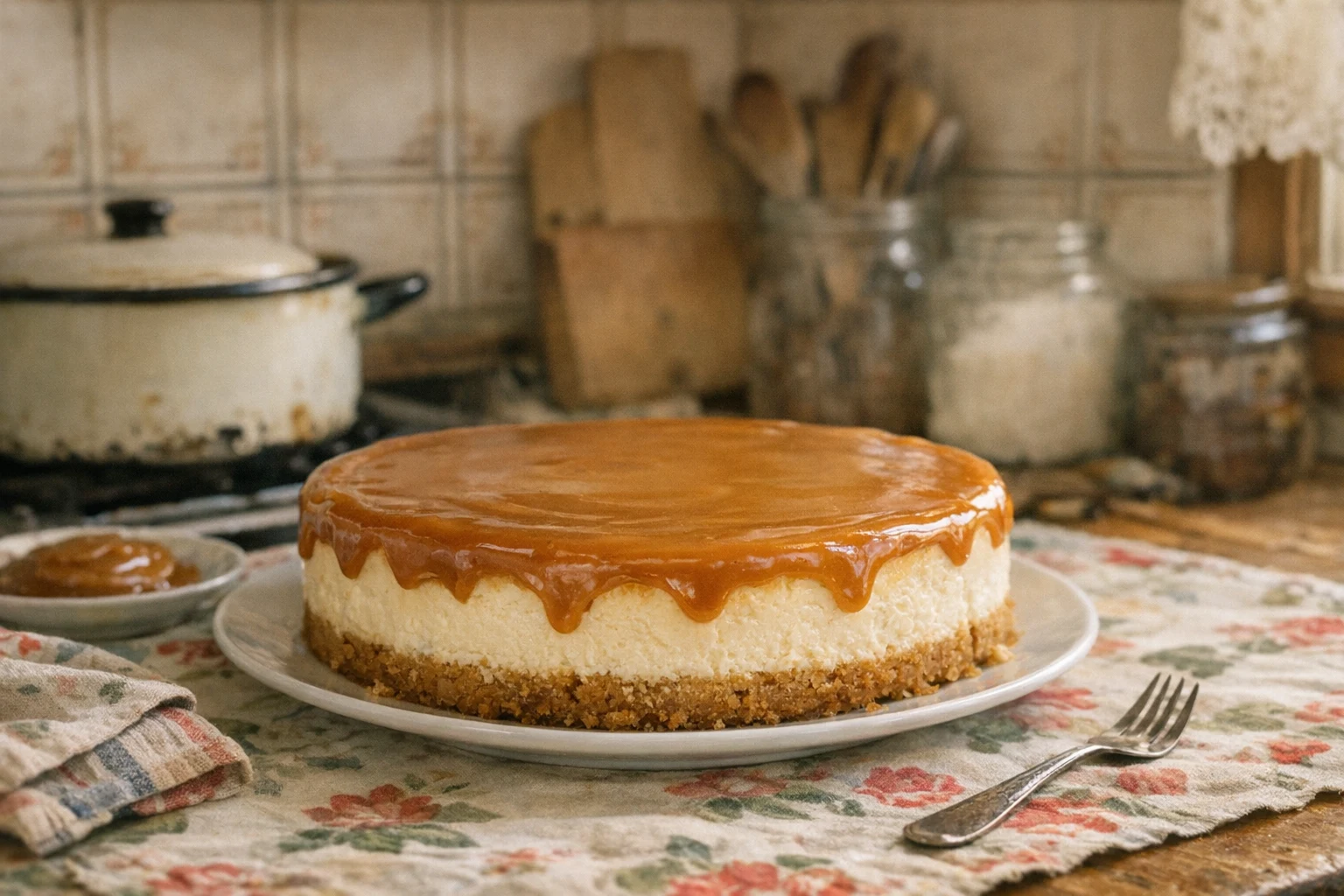 Karamell-Cheesecake