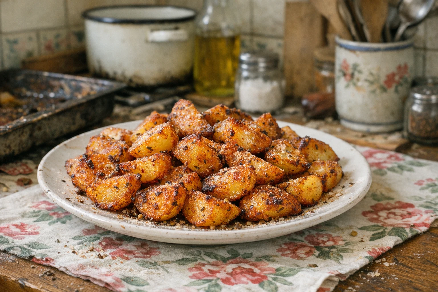 Knusprige Ofenkartoffeln