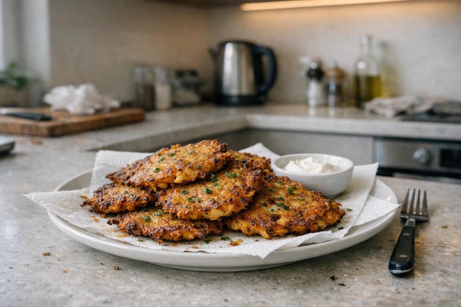 Haruľa (slowakische Kartoffelpuffer)