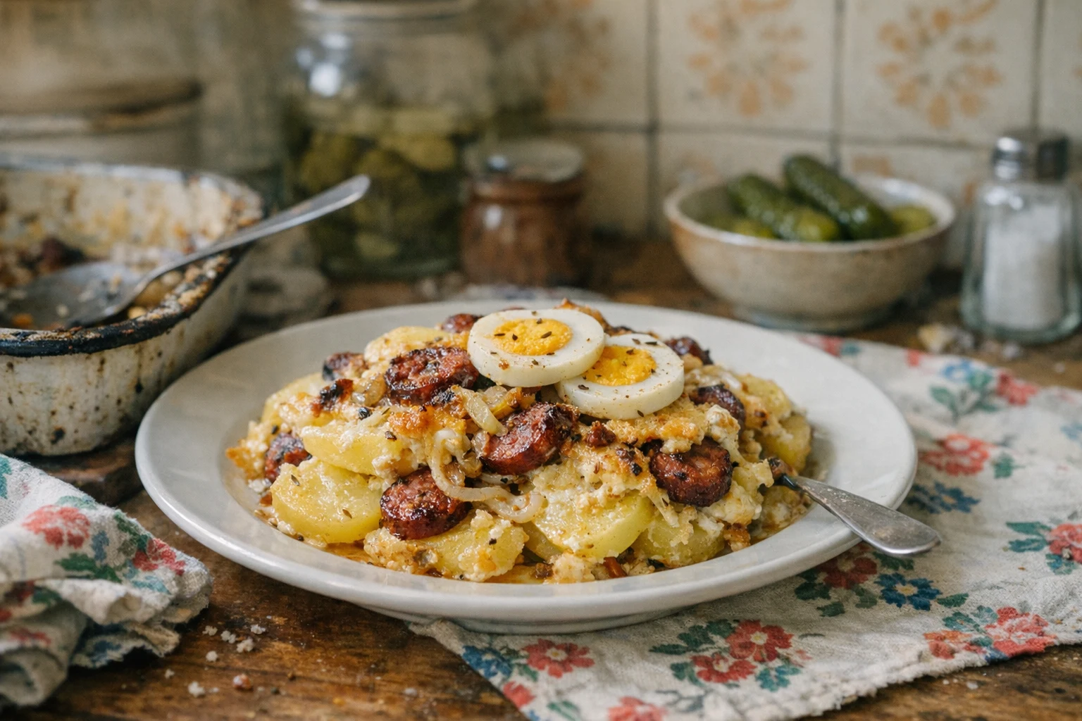 Französischer Kartoffelauflauf