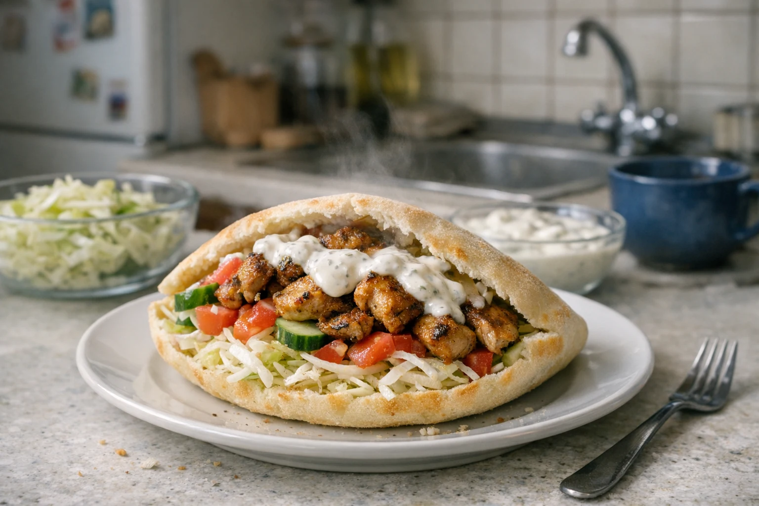 Hausgemachter Kebab