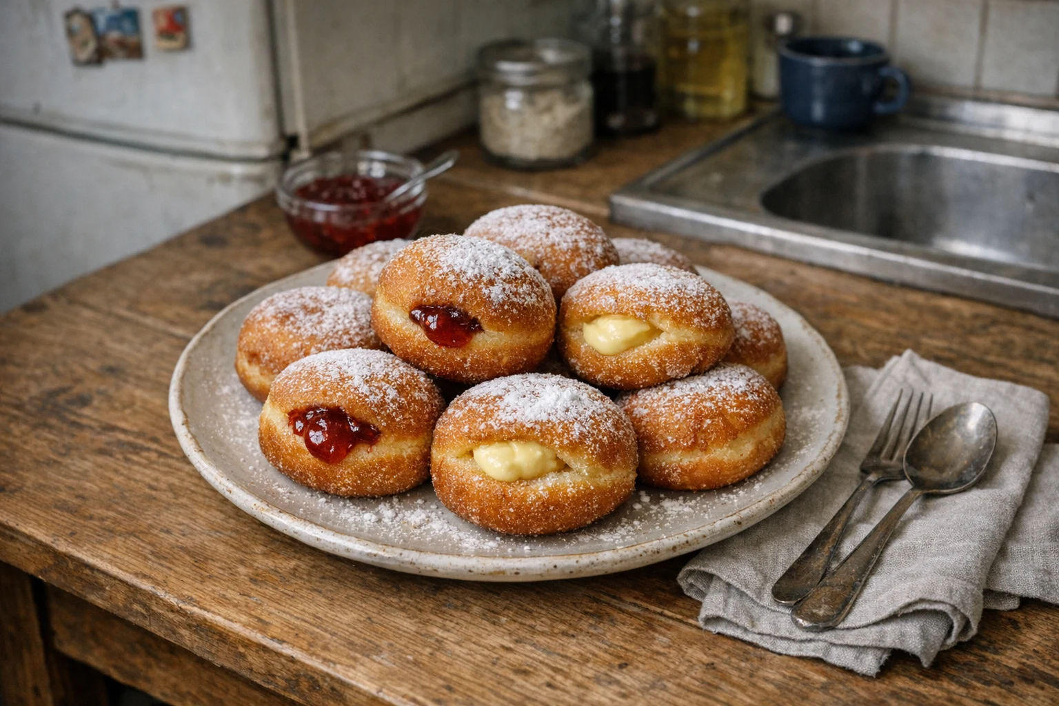 Luftig-weiche Krapfen
