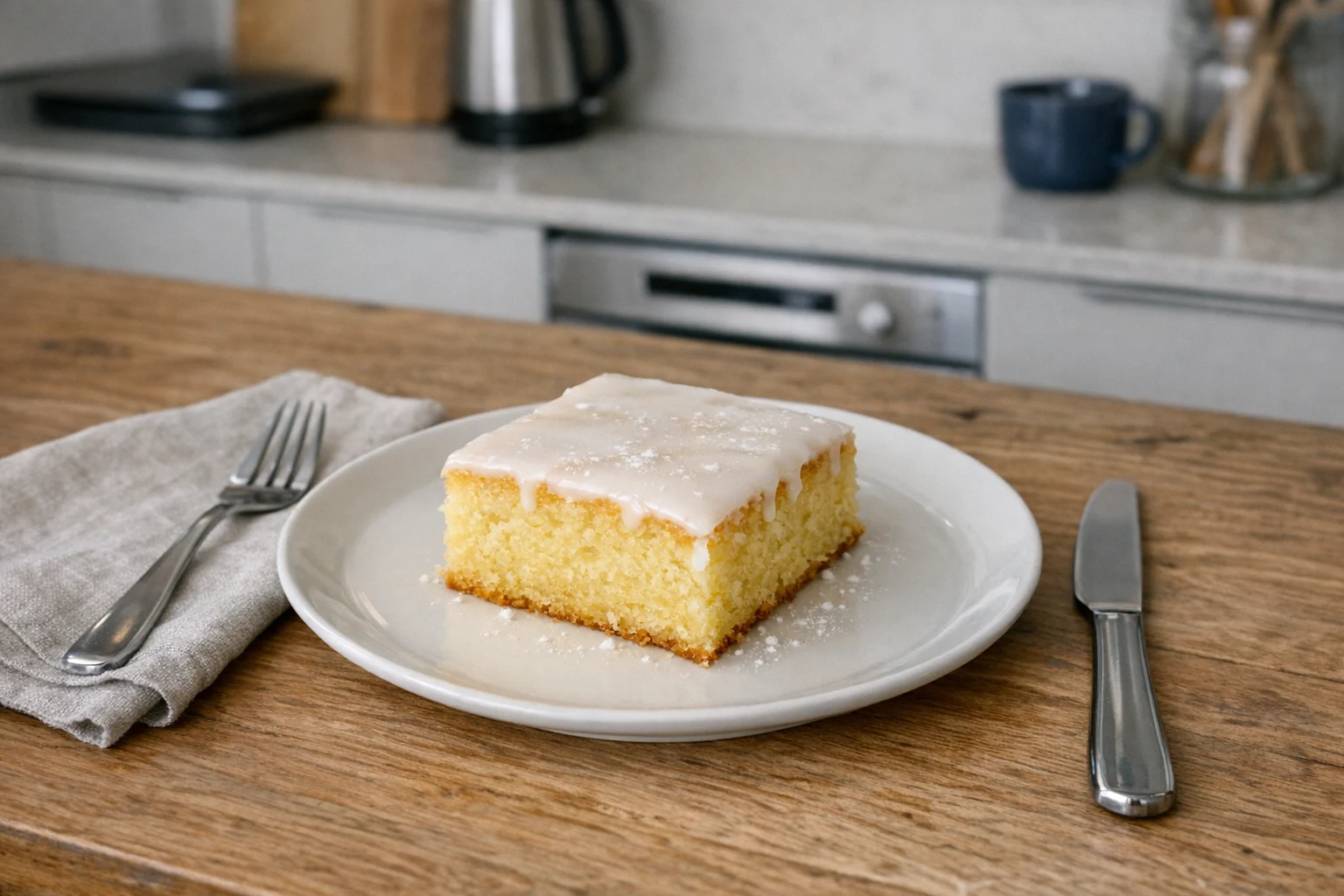 Saftiger Zitronenkuchen