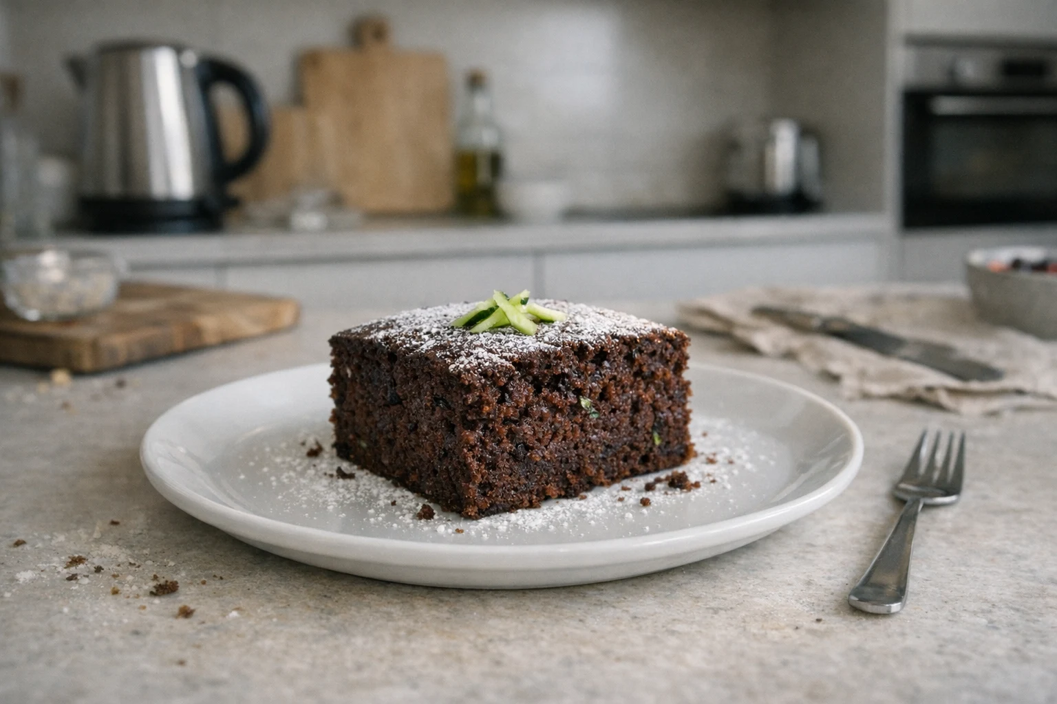 Zucchini-Kakao-Kuchen
