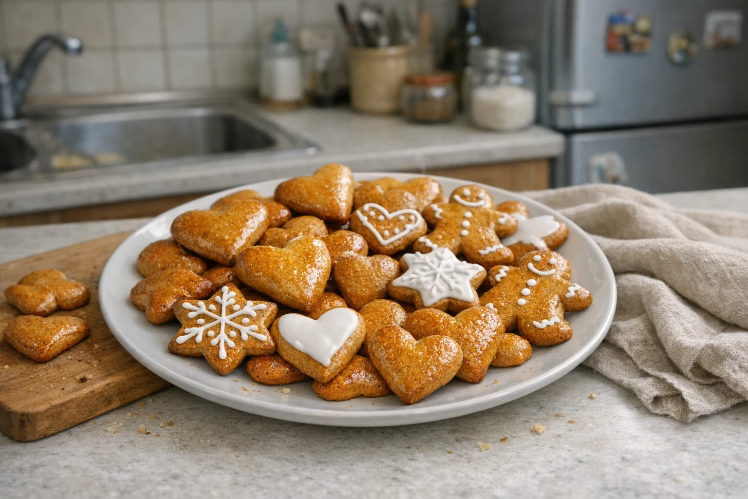 Glutenfreie Lebkuchenplätzchen
