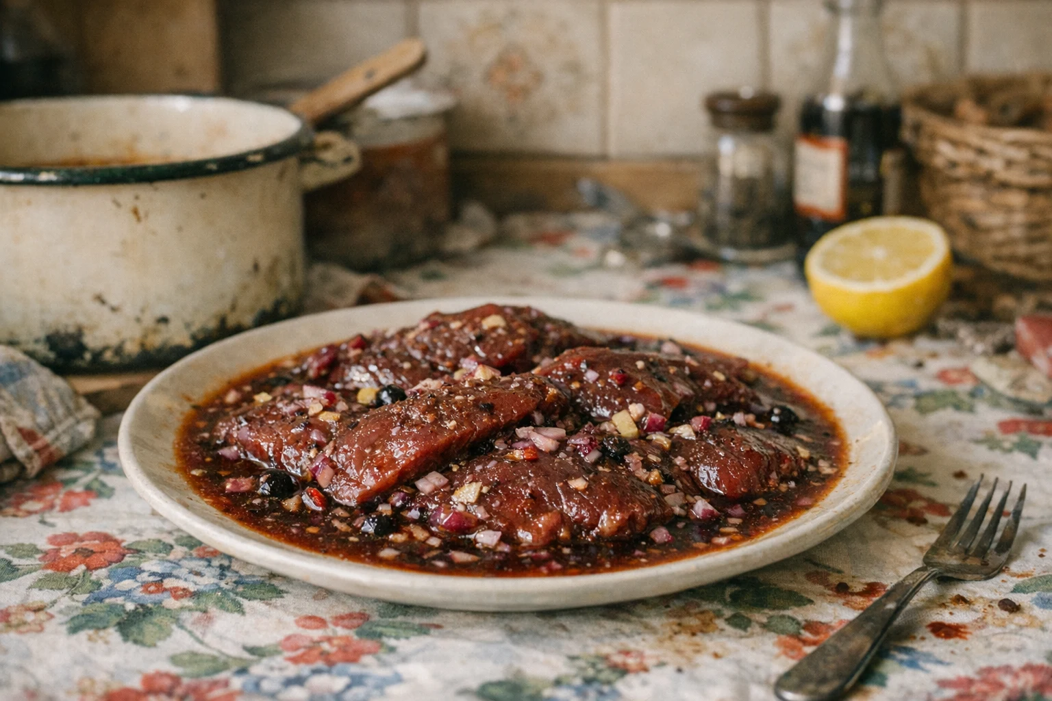 Grundmarinade für Wild und anderes Fleisch