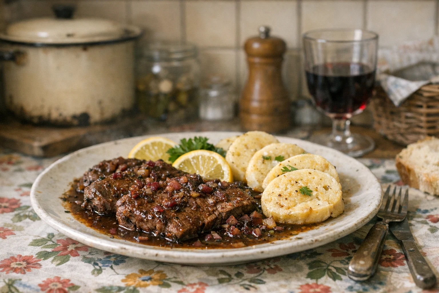 Grundmarinade für Wild und anderes Fleisch