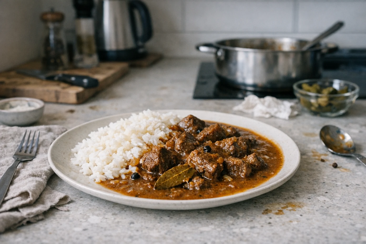 Rindfleisch in Bratensaft