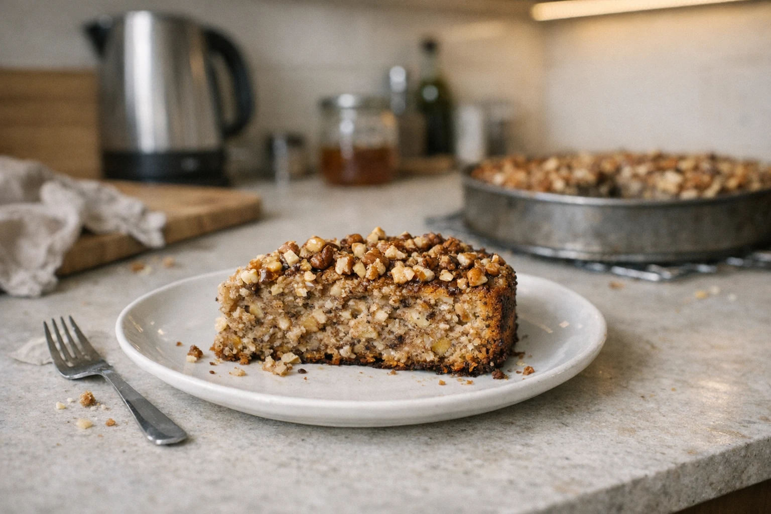 Kuchen ohne Mehl und Zucker