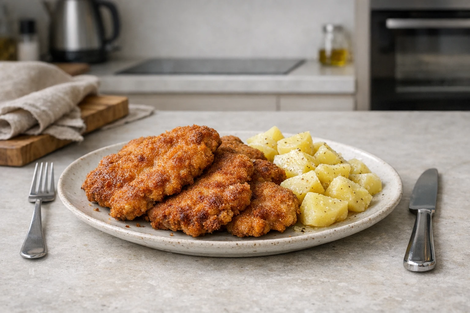 Pampúšik-Bierschnitzel
