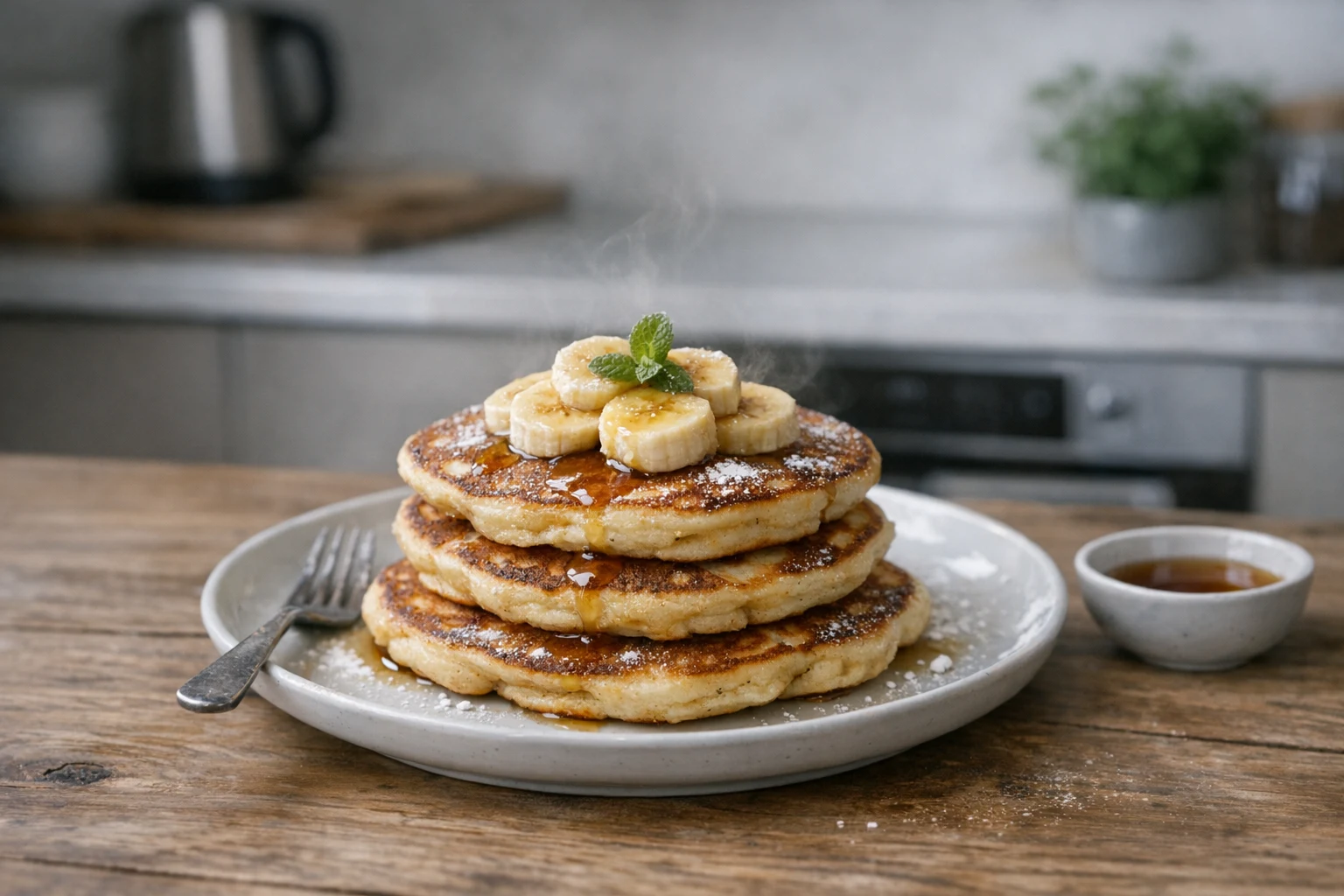 Bananen-Pancakes