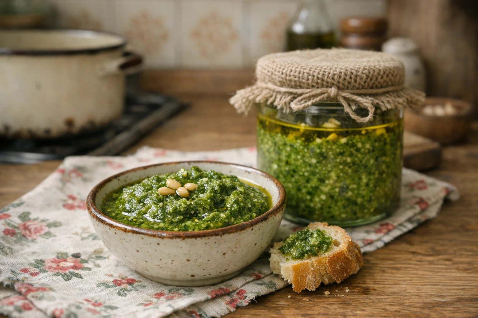 Basilikumpesto