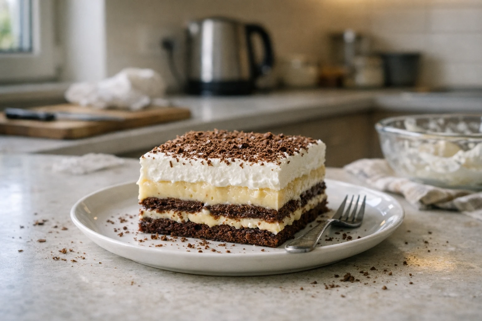 Puddingdessert ohne Backen