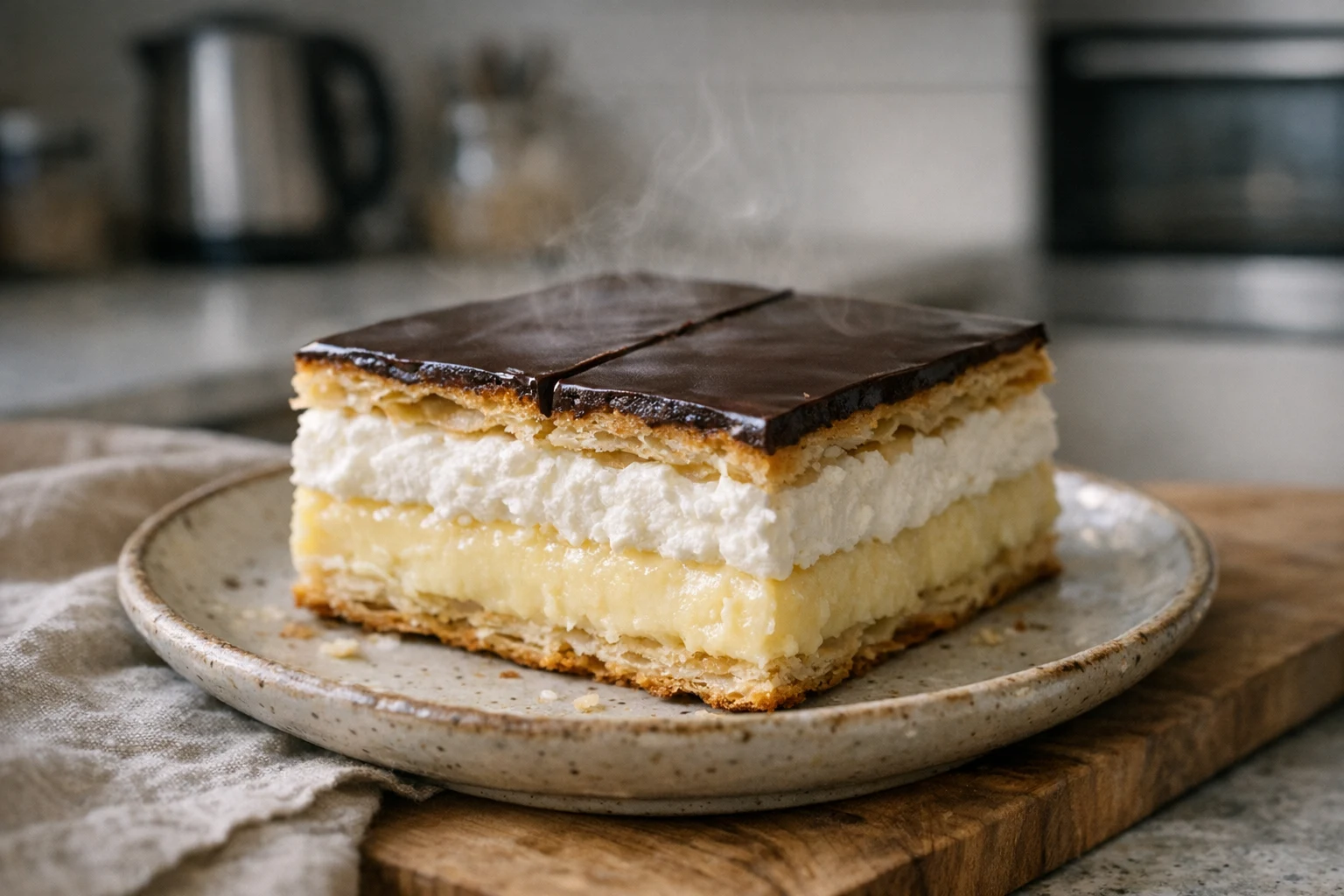 Französische Cremeschnitten