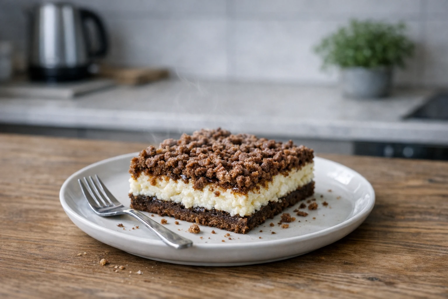 Geriebener Quarkkuchen