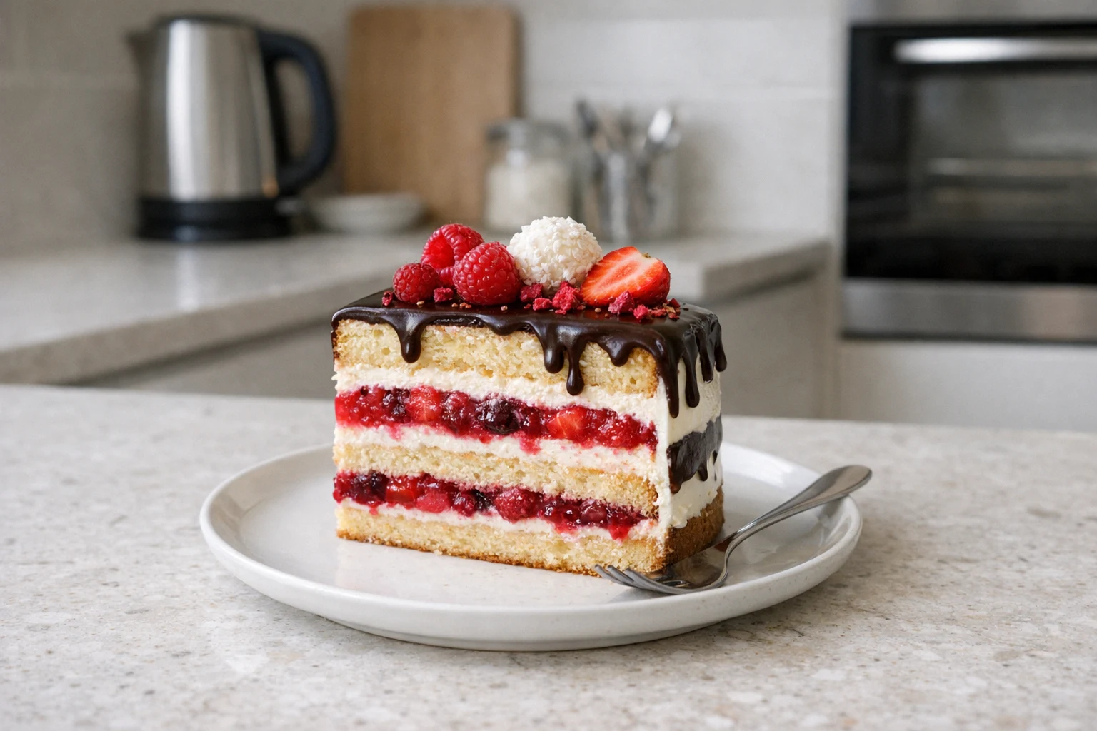 Elegante Obsttorte