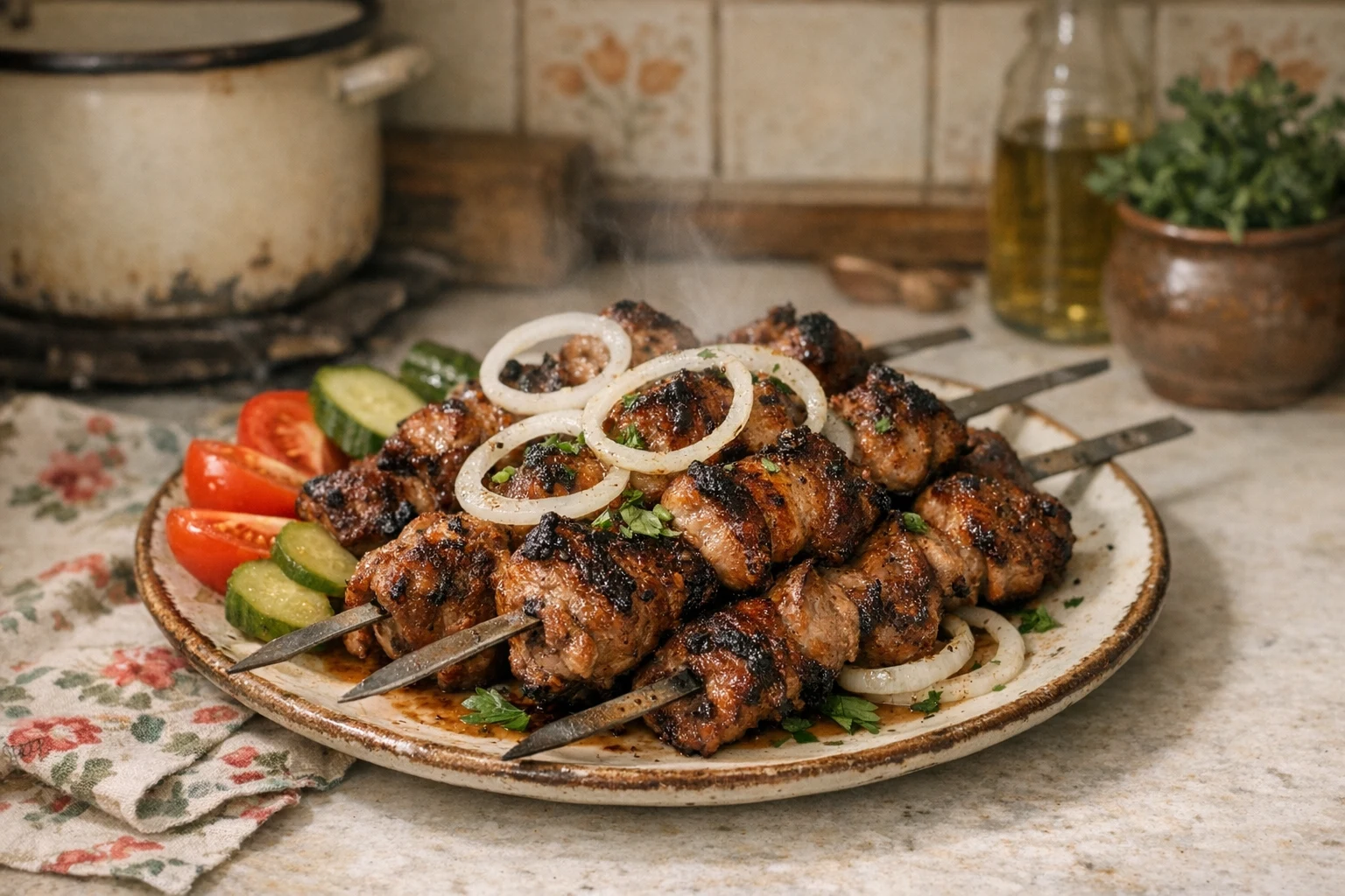 Schaschlik (Шашлык)