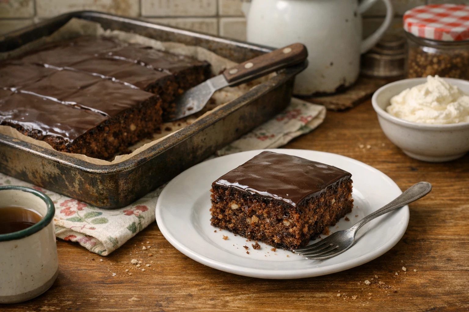 Tassenkuchen vom Blech