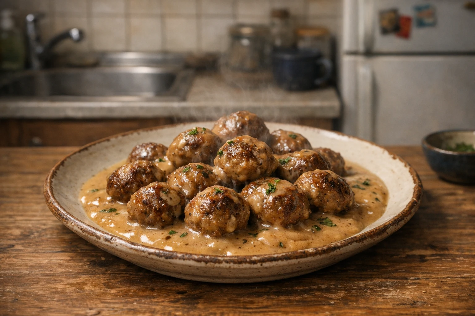 Schwedische Fleischbällchen (Köttbullar)